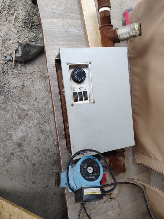 Электрический котел 4.5квт + насос