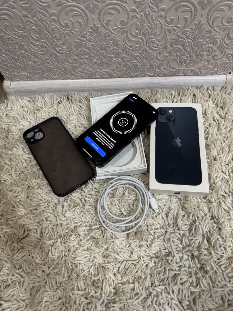 Айфон 13 Iphone 13 89 % АКБ ВСЕ РАБОТАЕТ с коробкой Астана