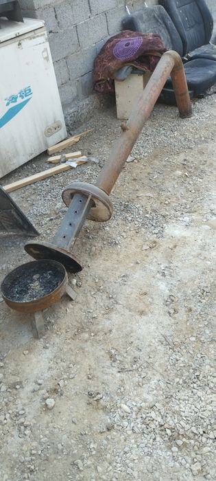 Буржуйка на отработке