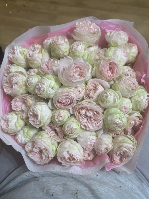 Продам свежие розы — кустовые и пионовидные