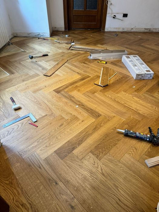 Montaj parchet de la 25lei/mp