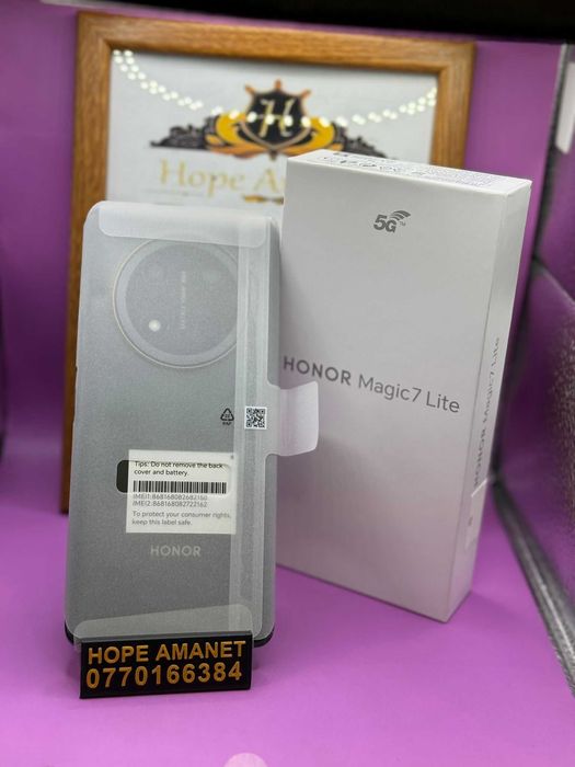 HOPE AMANET P2- Honor Magic 7 Lite / 256GB/  8 GB Ram /Desigilat proba