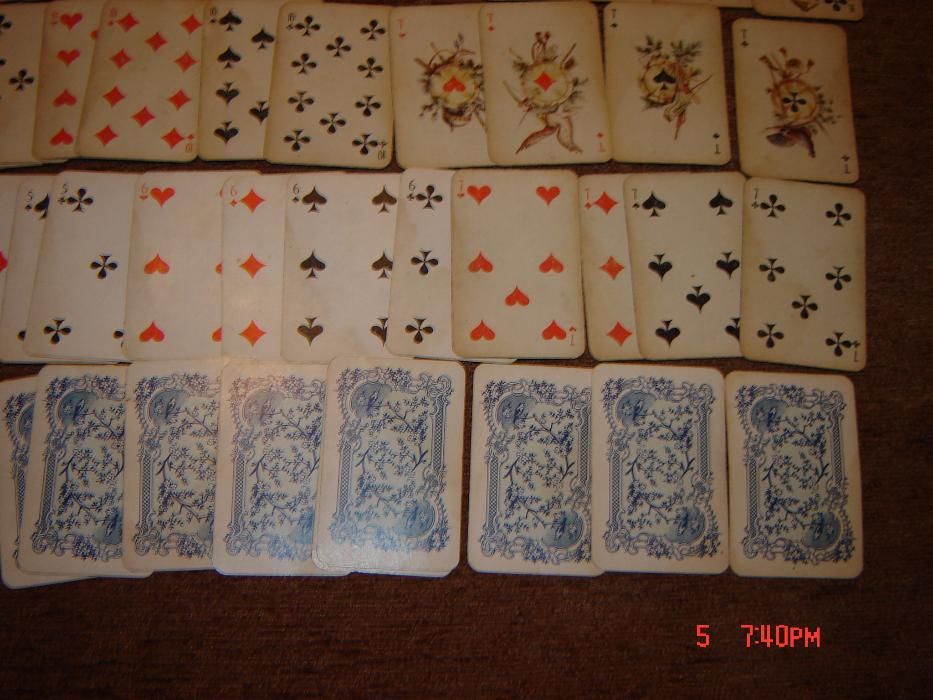 carti de joc de colectie mini anii 70