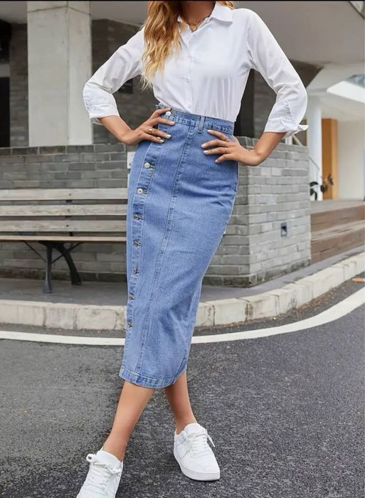 Новая юбка  Миди