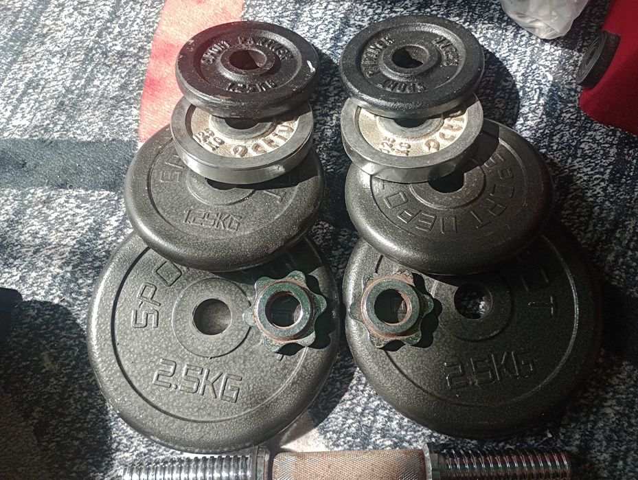 Gantera 15 kg reglabila