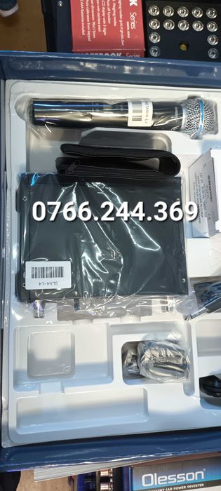 Microfon SHURE BETA 58 A wireless slx 2  slx 4 NOU SIGILAT Profesional