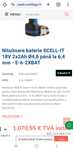 Nituitoare baterie SCELL-IT 18V 2x2Ah Ø4,8 până la 6,4 mm - E-6-2XBAT