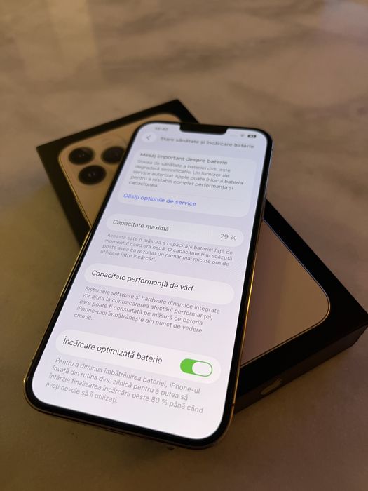 iPhone 13 PRO MAX 256GB Auriu