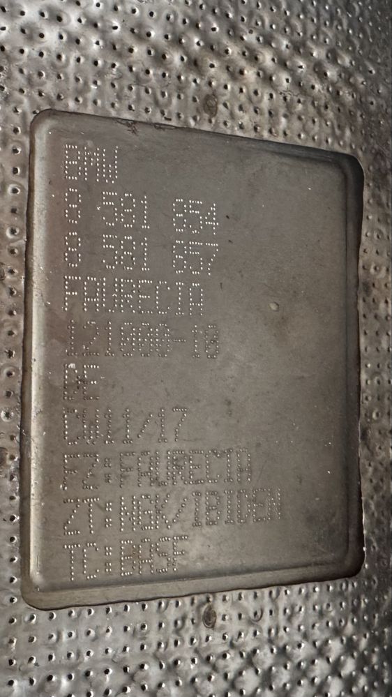 BMW G30 G11 G12 B57 530D 730D DPF катализатор
