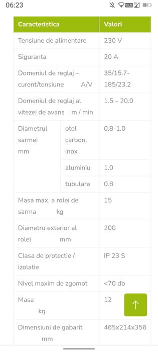 Aparat sudare MIG-MAG PARWELD XTM 201 i