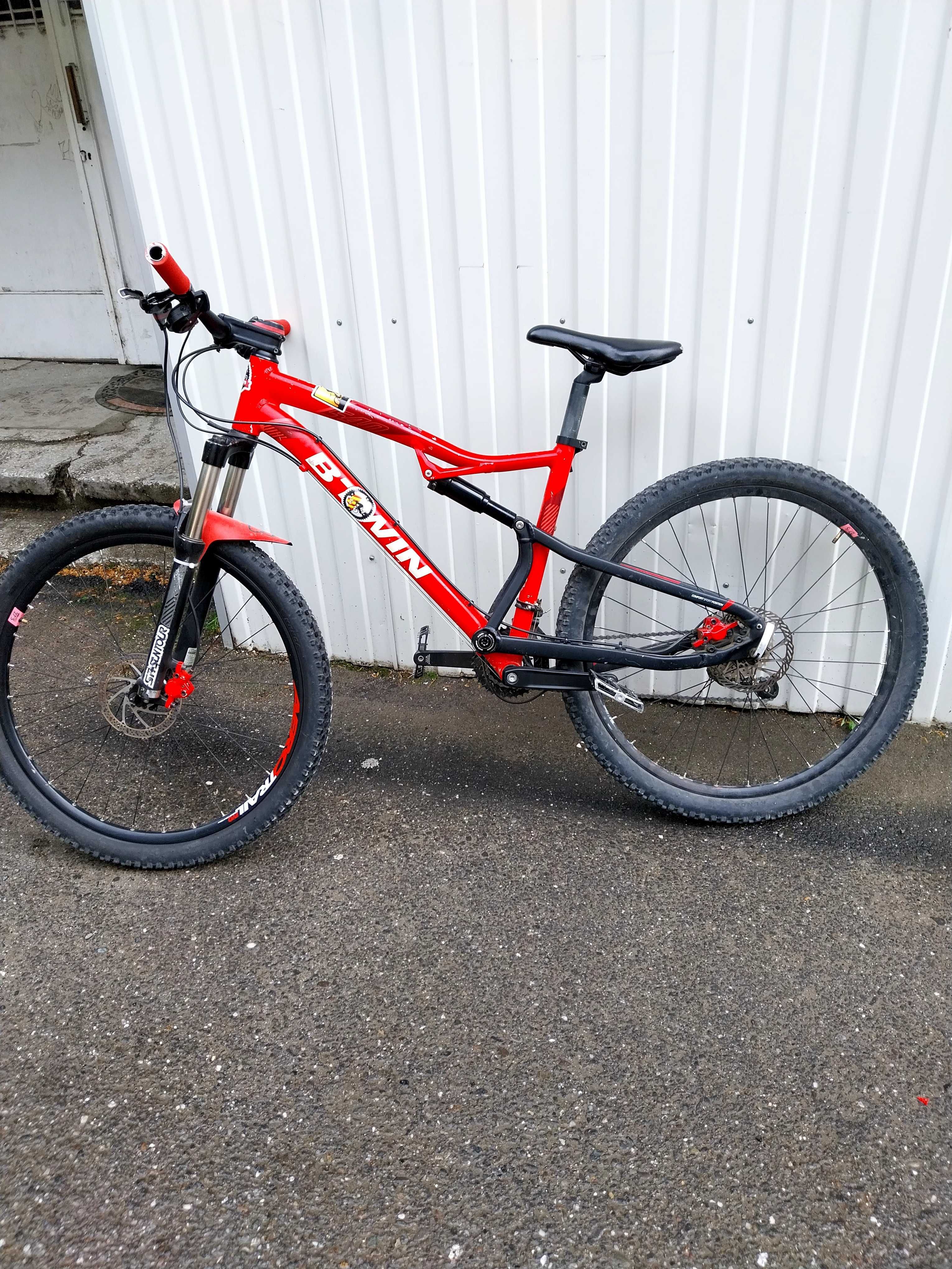 Bicicleta MTB Rockrider 540 S B'twin modificat