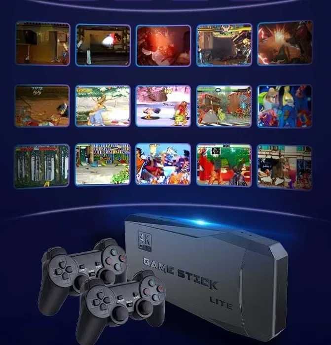 Игра конзола HDMI 2.4G WIRELESS CONTROLLER GAMEPAD с над 10000 игри