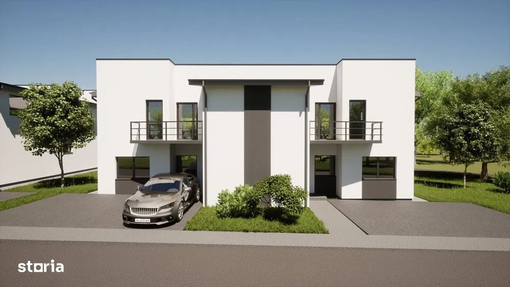 Apartament cu 3 dormitoare, curte și terase – Crasnei