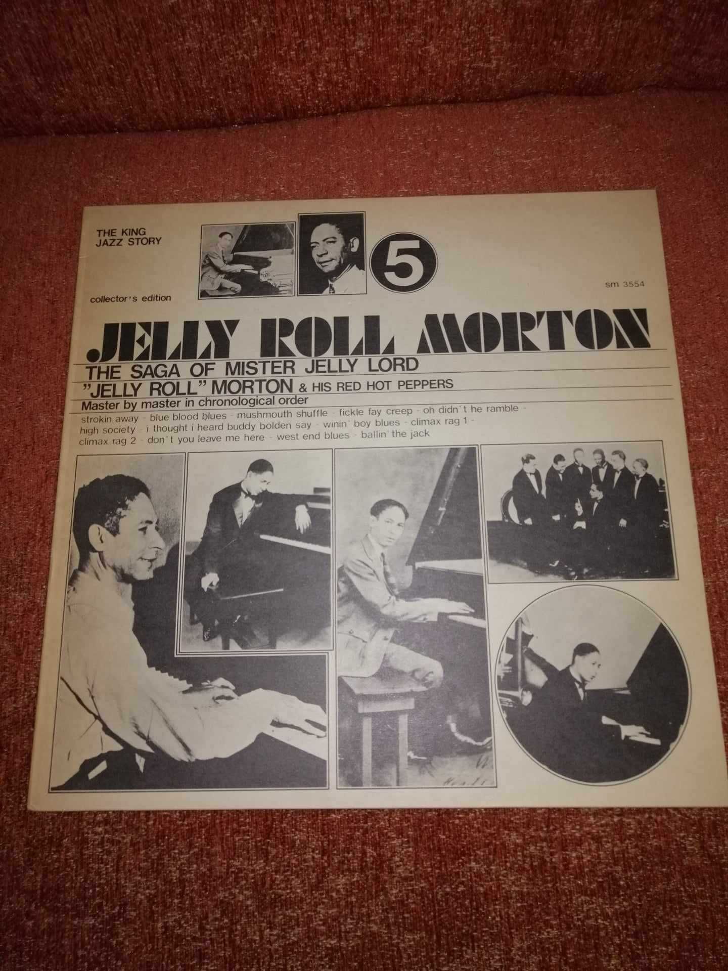 Jazz Swing era Miller Jelly Roll Morton Clarence Williams Cole vinil