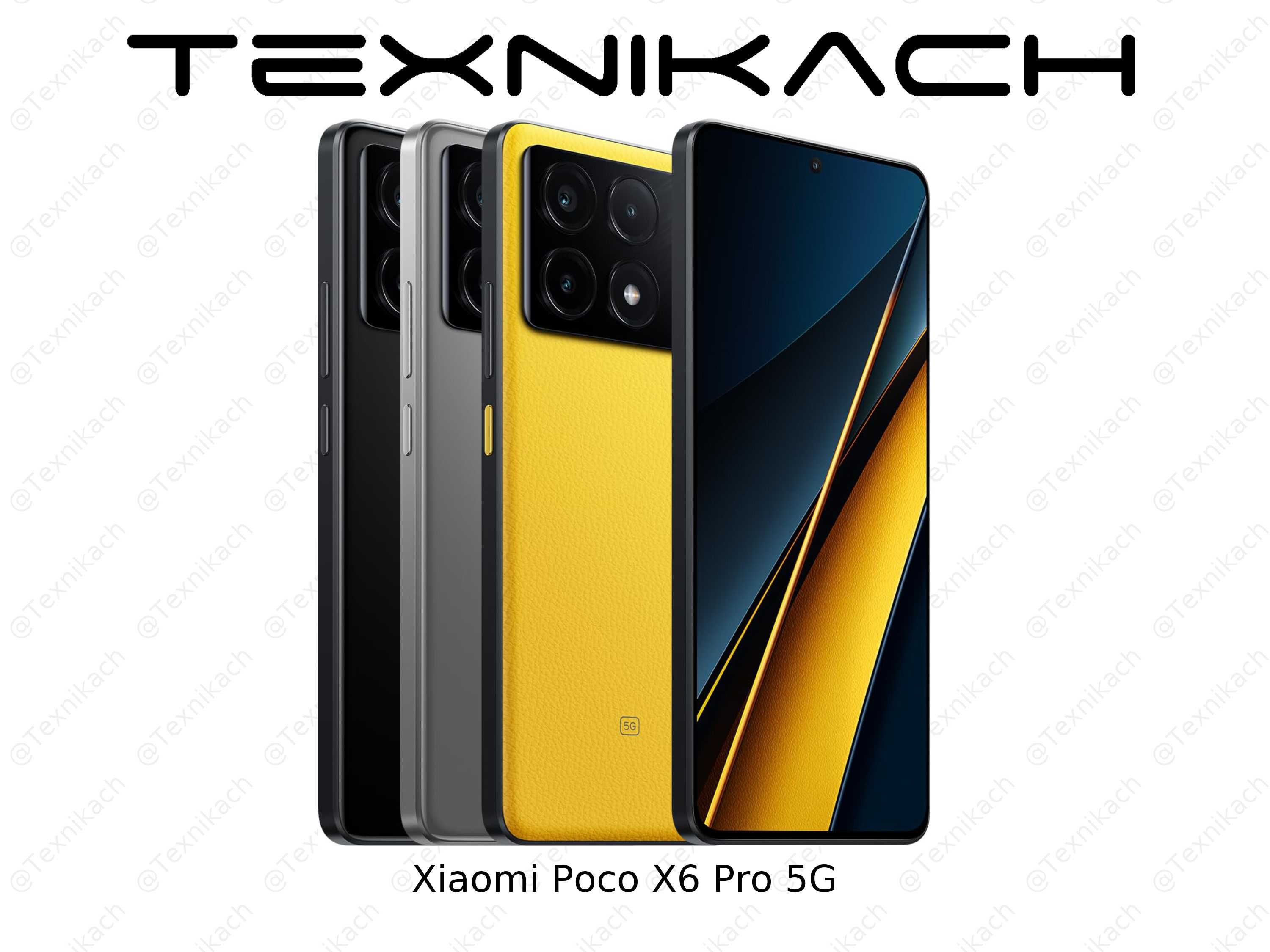 Новый • Xiaomi Poco X6 Pro 5G • 12/512Gb • Доставкa