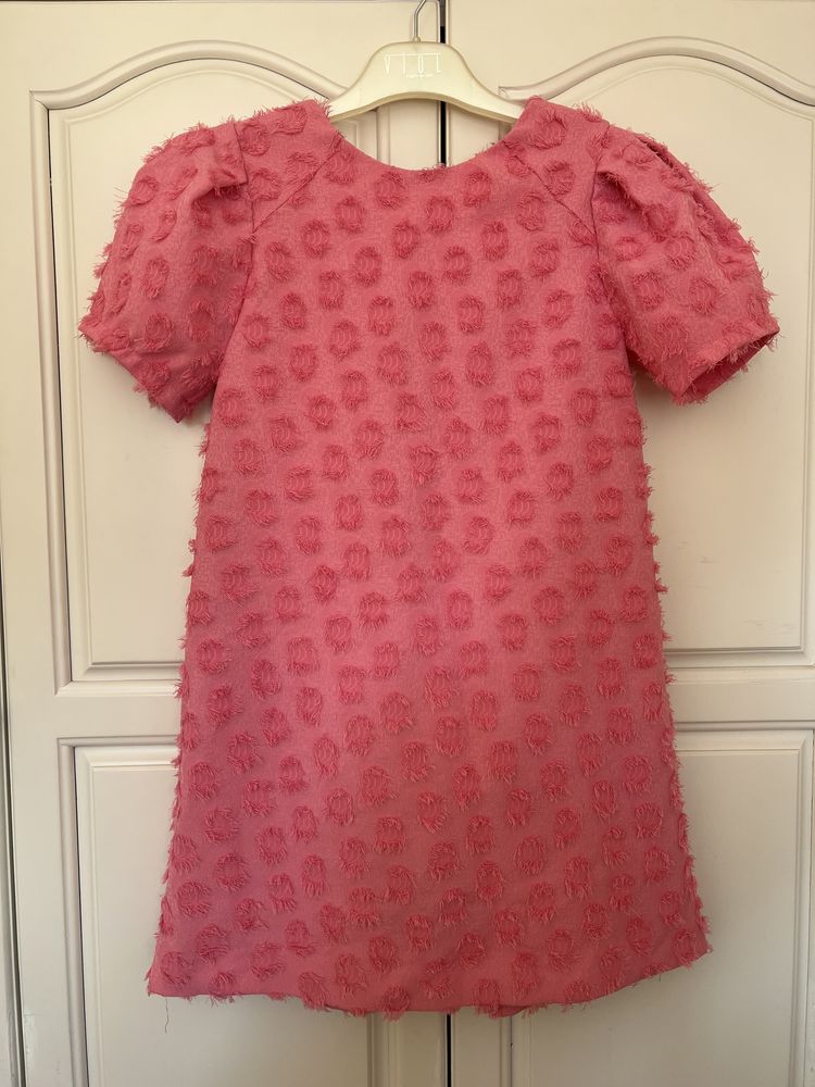 Розова рокля zara