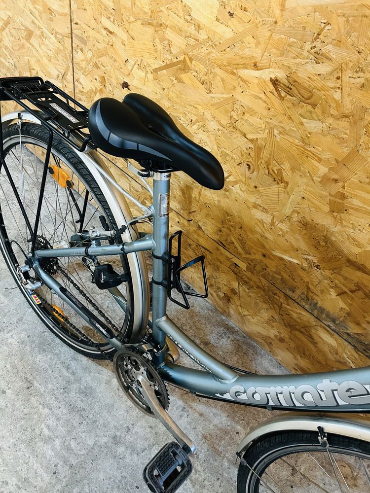 28цола Corratec алуминиев дамски градски велосипед колело/21ck-Shimano