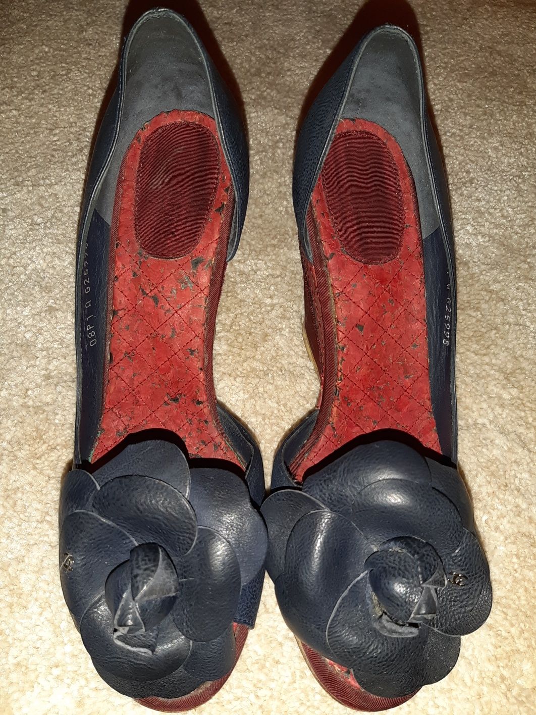 Sandale Chanel originale din piele