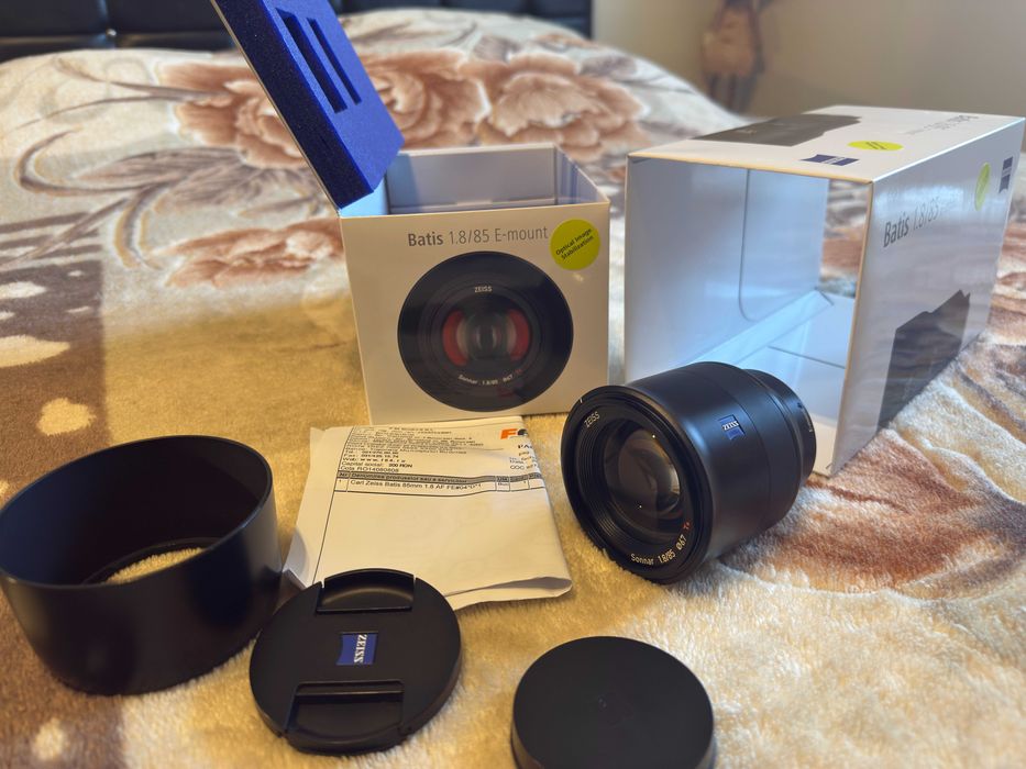 Zeiss Batis 85 mm Obiectiv Foto Mirrorless F1.8 AF Sonnar T* Sony FE