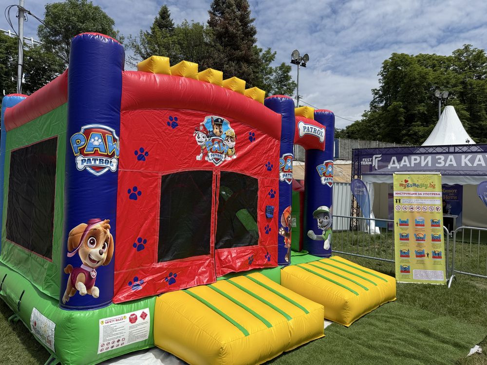 Под наем Надуваем замък Мики маус; Paw patrol и други под наем