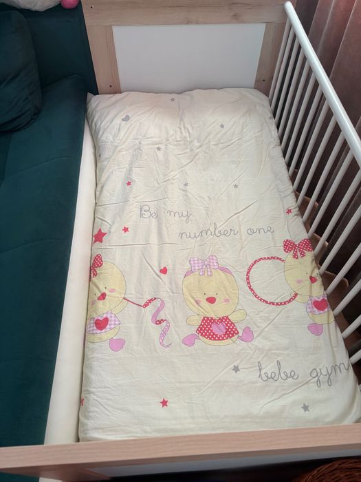 Pat pentru copii din lemn