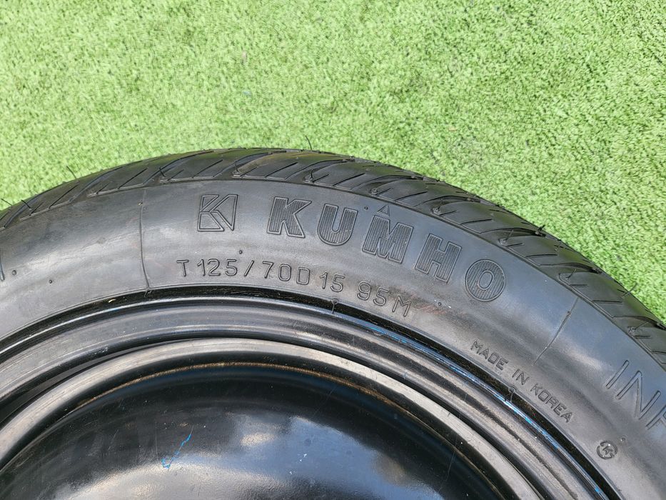 Ррзервна гума патерица 15 4х114,3 ,ц.о.56,6 Chevrolet,Daewoo Nubira,La