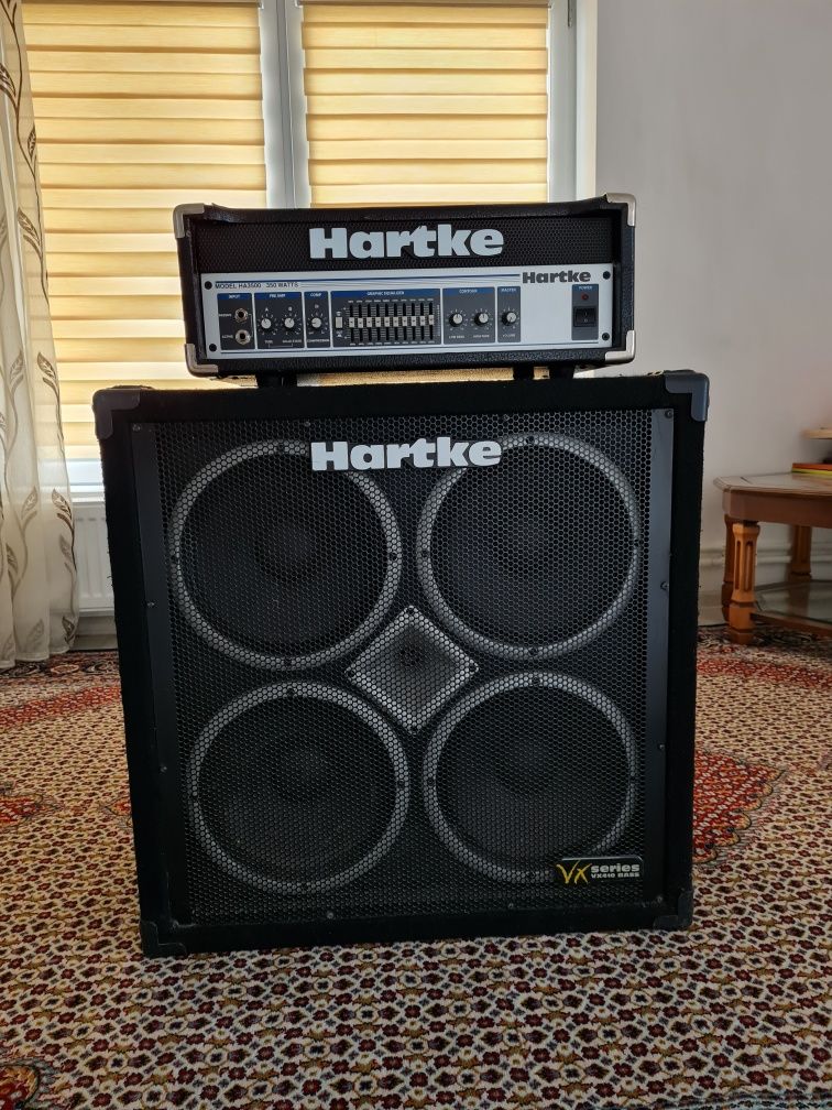 Amplificator Bass Hartke HA3500 + Boxa Bass Hartke VX410