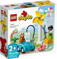 Vand LEGO Duplo 10985: Wind Turbine and Electric Car (2023, sigilat)