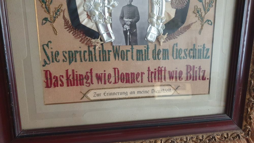 Стар немски военен артефакт