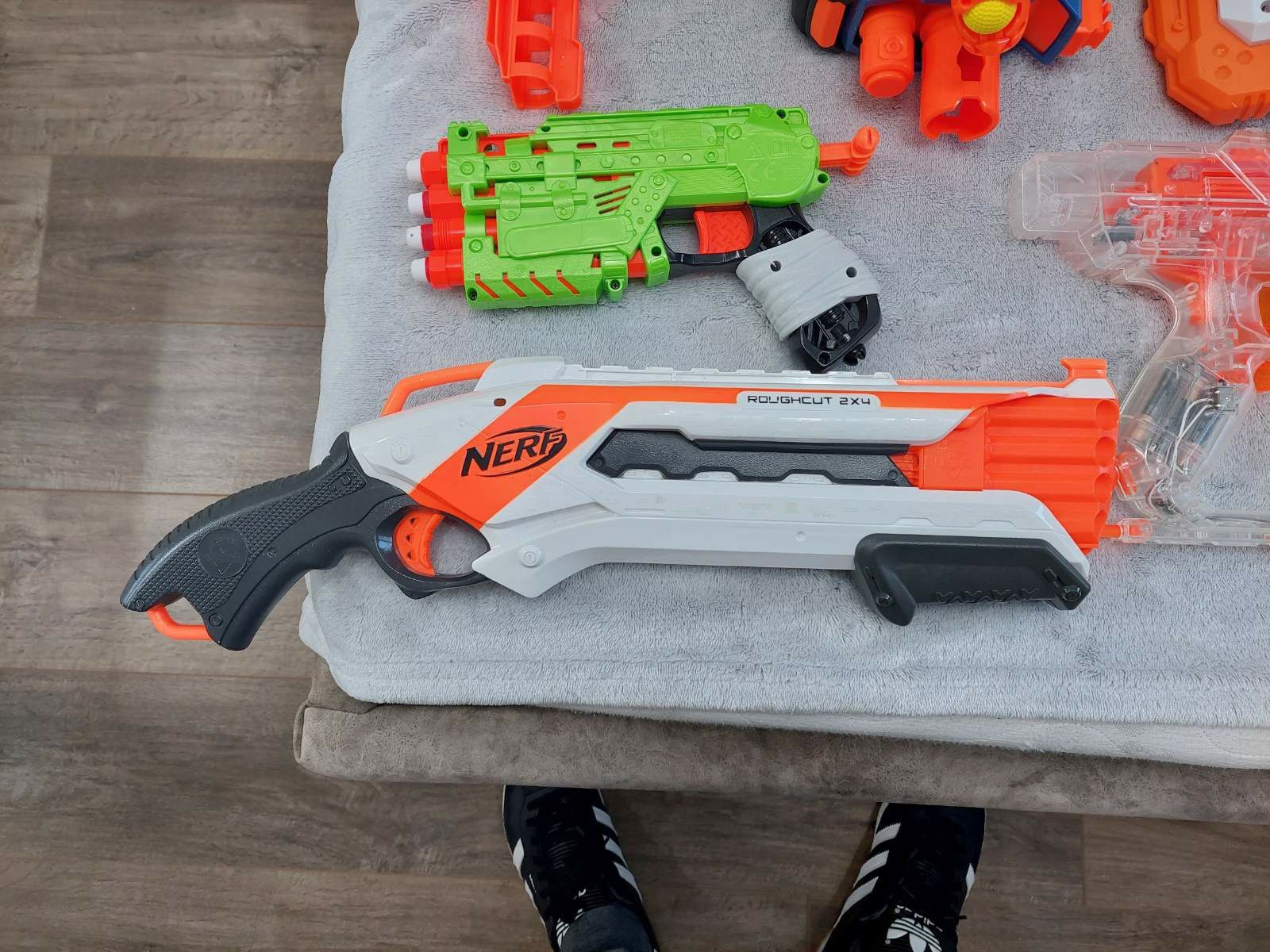 Детски пушки с топчета стрели и батерии, айрсофт nerf