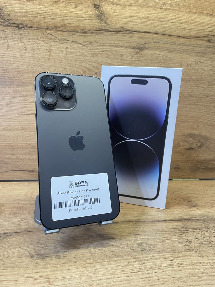 Iphone 14 pro max 128gb 92% black айфон 14 про макс 128гб-