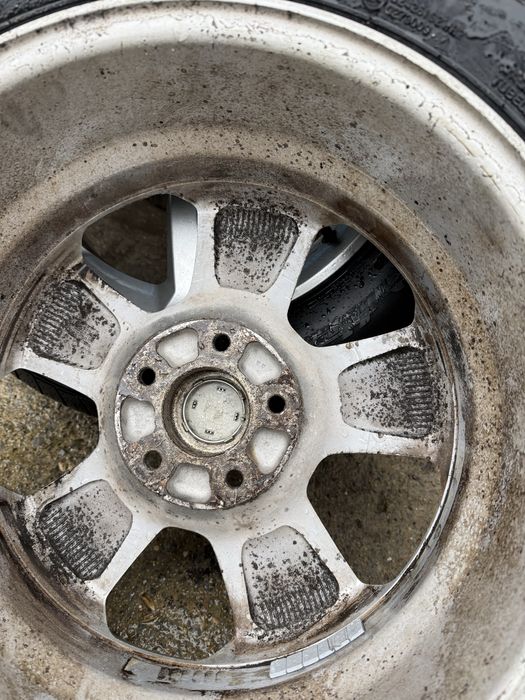 17 5х115 джанти с нови летни гуми