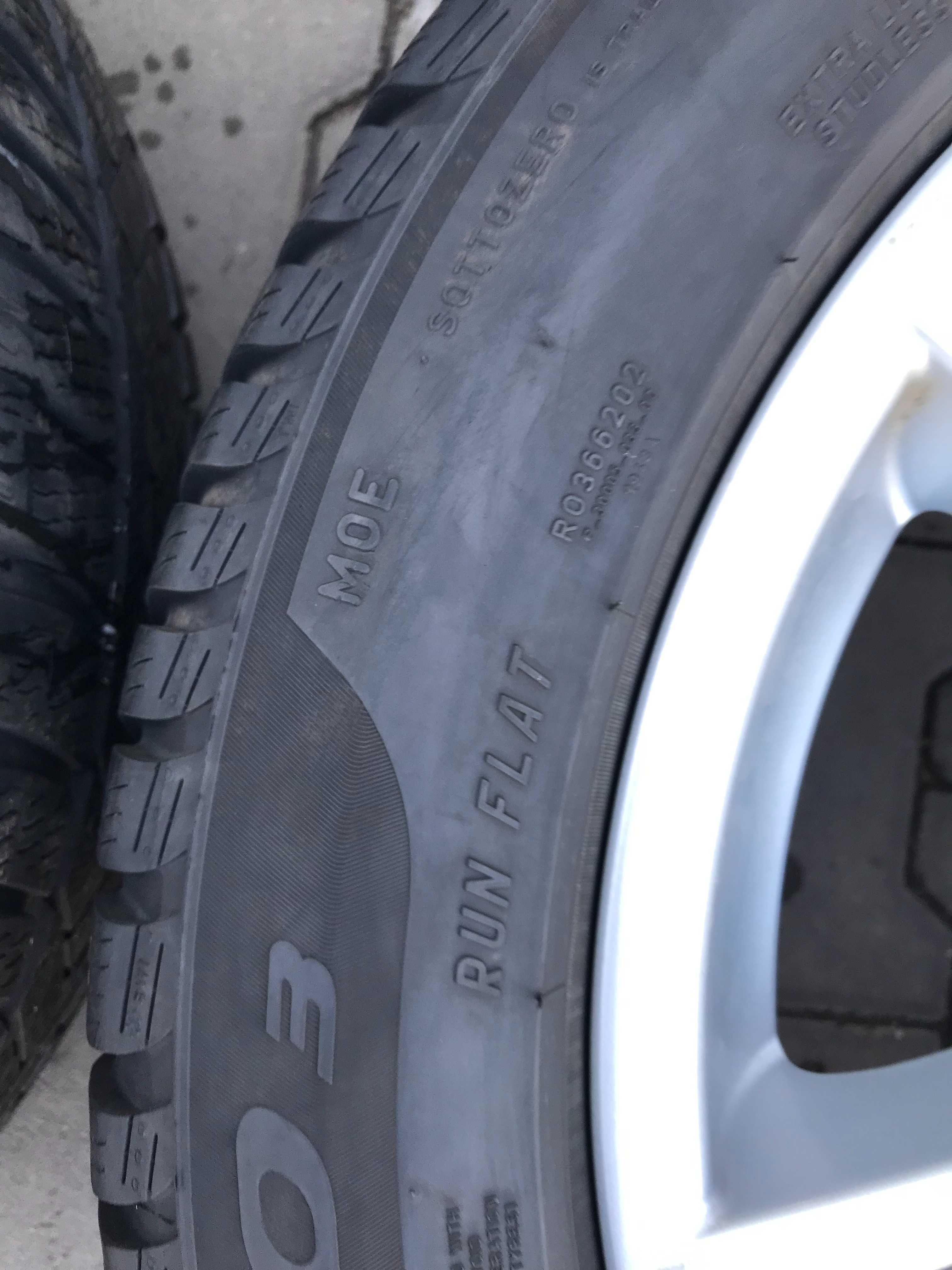 Jante BMW X3 F25 X4 F26 Anvelope Iarna Pirelli 245 50 18 RFT