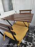 Ikea Tarno - маса и столове + възглавнички