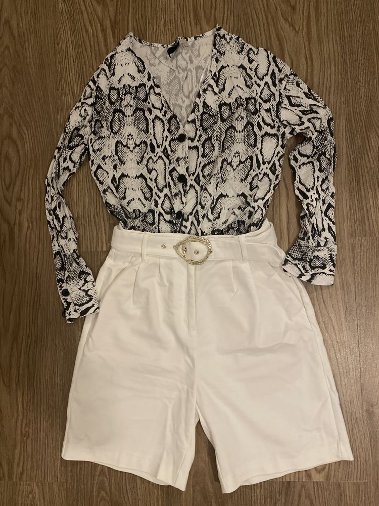 Set pantaloni Mohito+bluza H&M