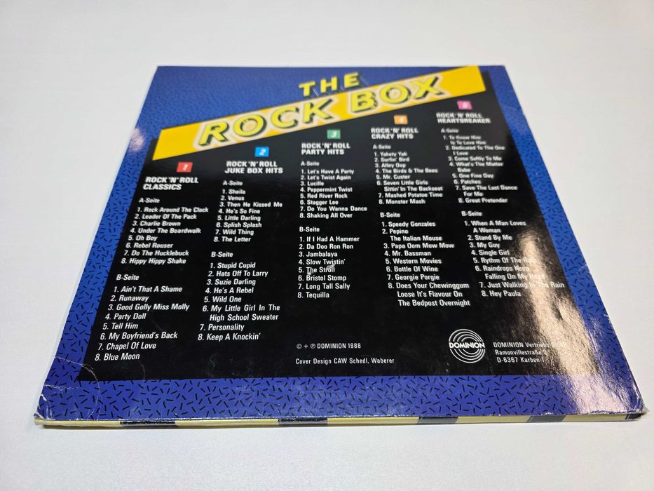 Vand vinil ,,The Rock Box,,
