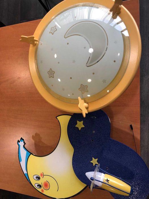 Комплект осветителни тела за стая на момче