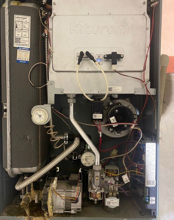 Ремонт газовых котлы чистка котла