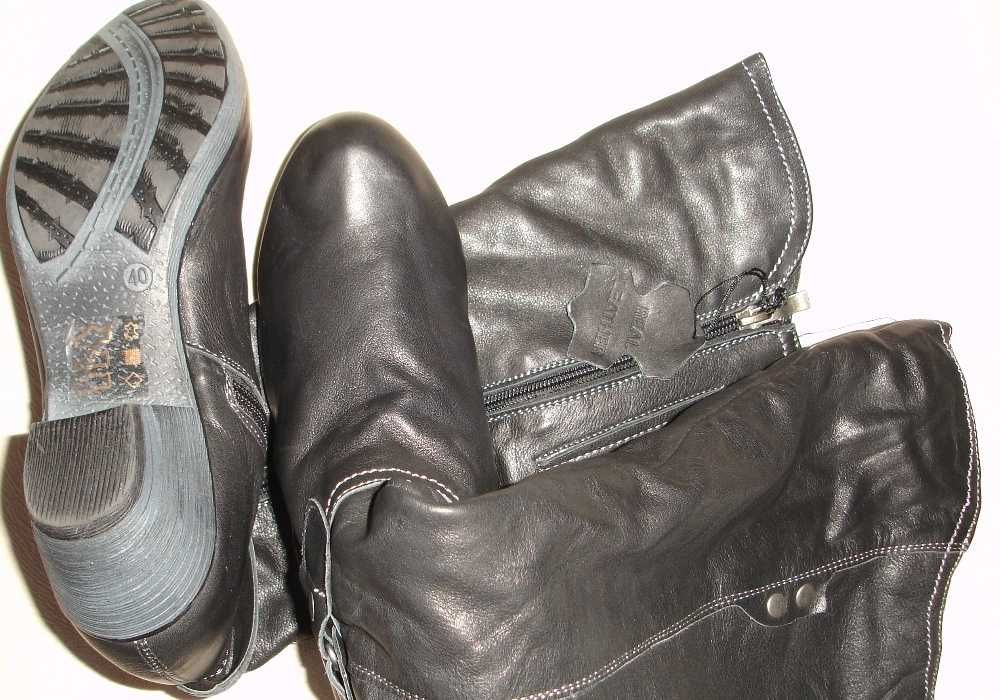ботуши Byhan, италиански чизми от естествена кожа
