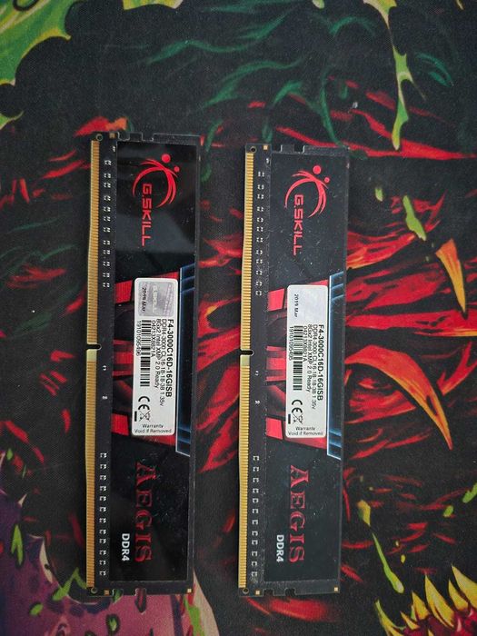 Memorii ram G-Skill DDR4 -3000mhz CL16 16Gb