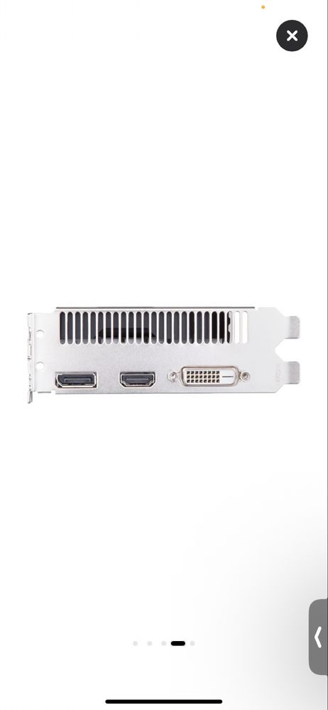 Placa video RX 580 2048SP 8GB GDDR5 256 BIT DVI-D HDMI DP 1 x 6 pini