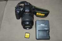 DSLR Nikon D3100 + obiectiv AF-S Nikkor 18-55 DX VR 820 cadre
