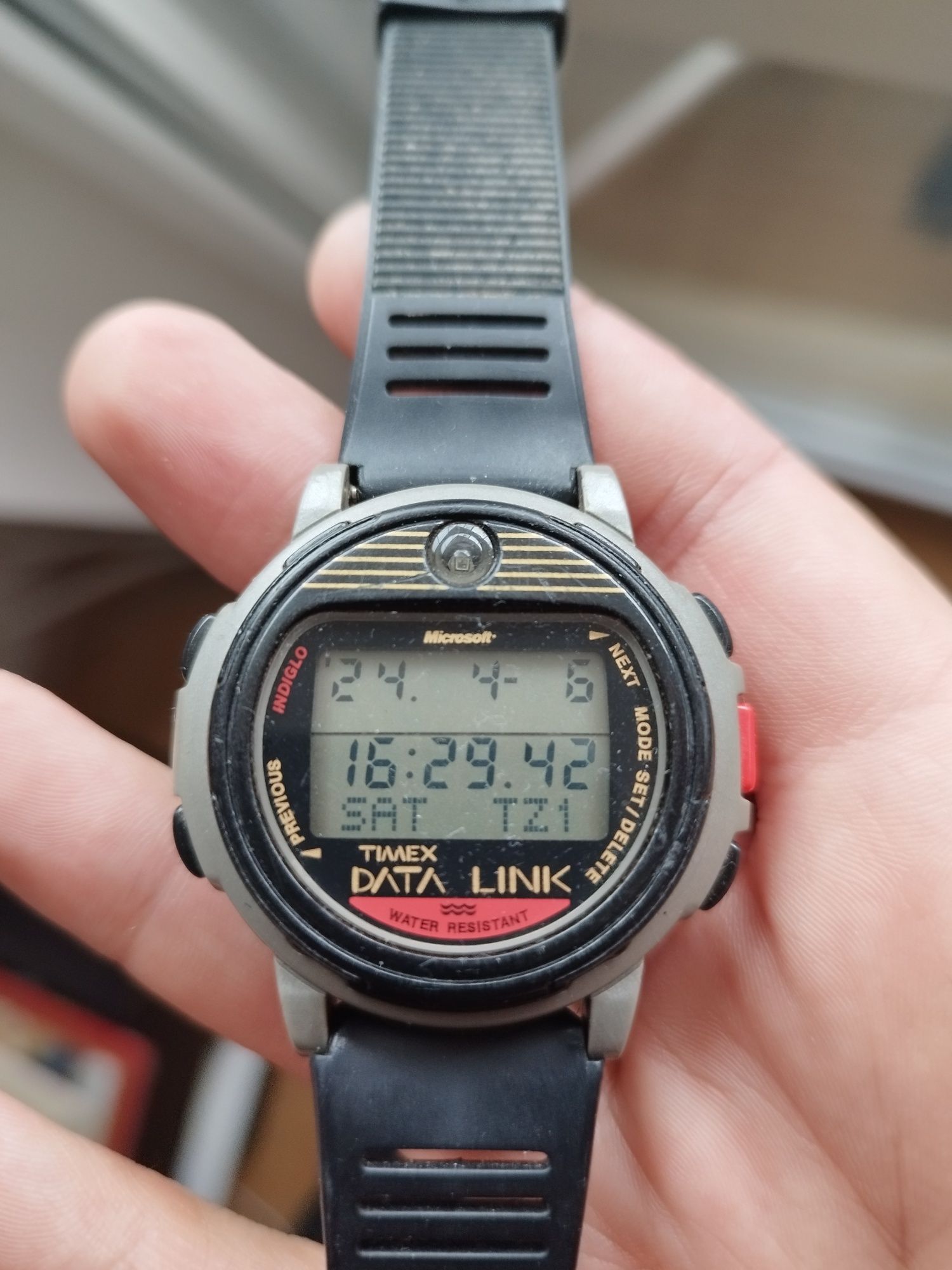 Ceas smart vintage Timex Data Link Microsoft