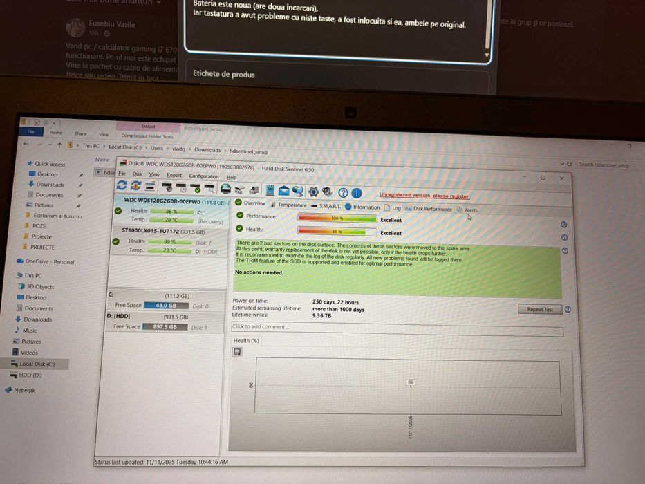 Laptop gaming ASUS FX503V - Foarte bine întreținut!