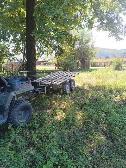 Polaris sportmen ute 570 cu remorcă