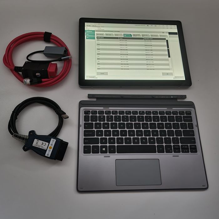 Diagnoză/ Tester ISTA+ INPA BMW Esys cu Tabletă DELL 7200 2 in 1