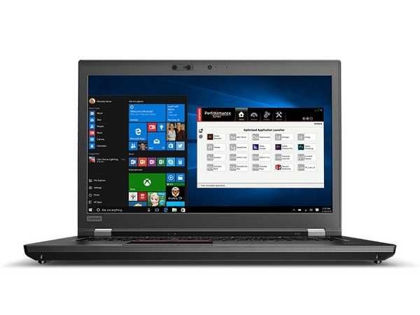 Лаптоп Lenovo Thinkpad 17.3 P72 I7-8850H 64GB 512GB NVME QUADRO P3200