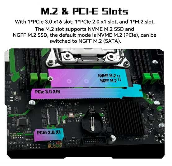 Motherboard MACHINIST INTEL X99 PR9-H дънна платка