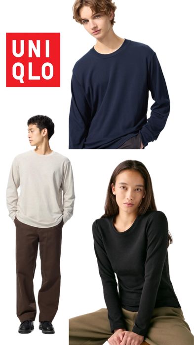 Лонгсливы UNIQLO