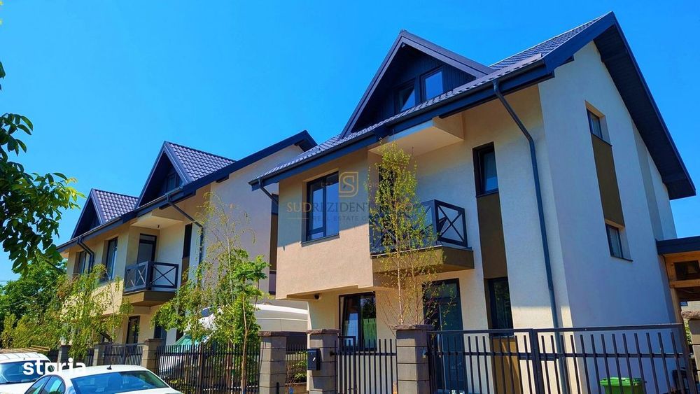 Vila moderna tip duplex, Strada Independentei, Comuna Berceni, Ilfov
